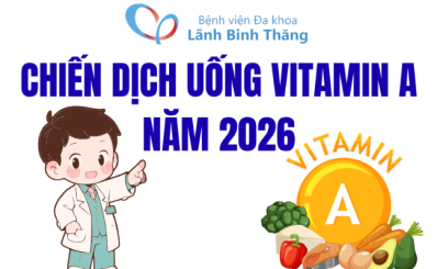 (HCDC) Chiến dịch uống Vitamin A năm 2026
